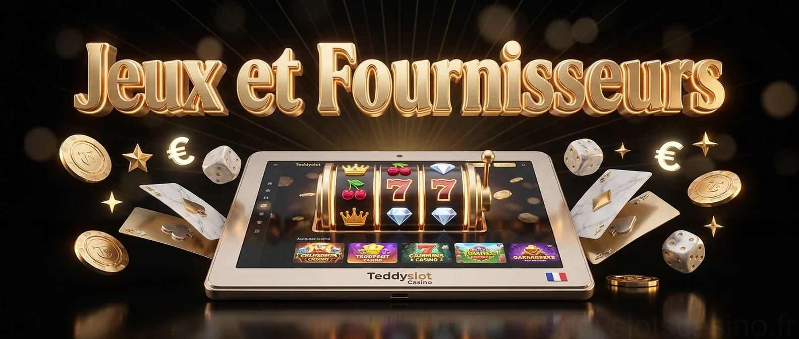 Jeux et Fournisseurs